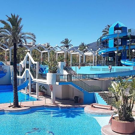 "Vive Benal Beach" Estudios Con Vistas Al Parque Acuatico Benalmádena Exterior foto