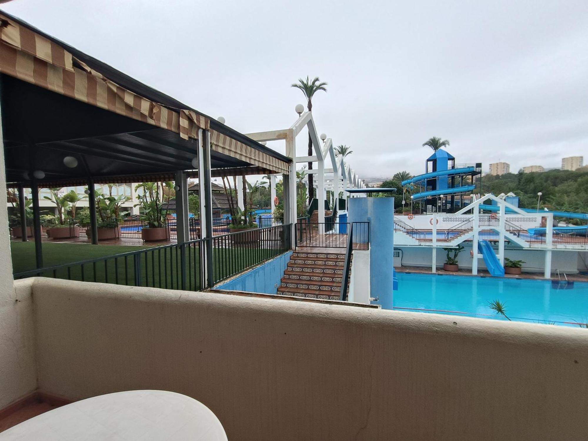"Vive Benal Beach" Estudios Con Vistas Al Parque Acuatico Benalmádena Exterior foto