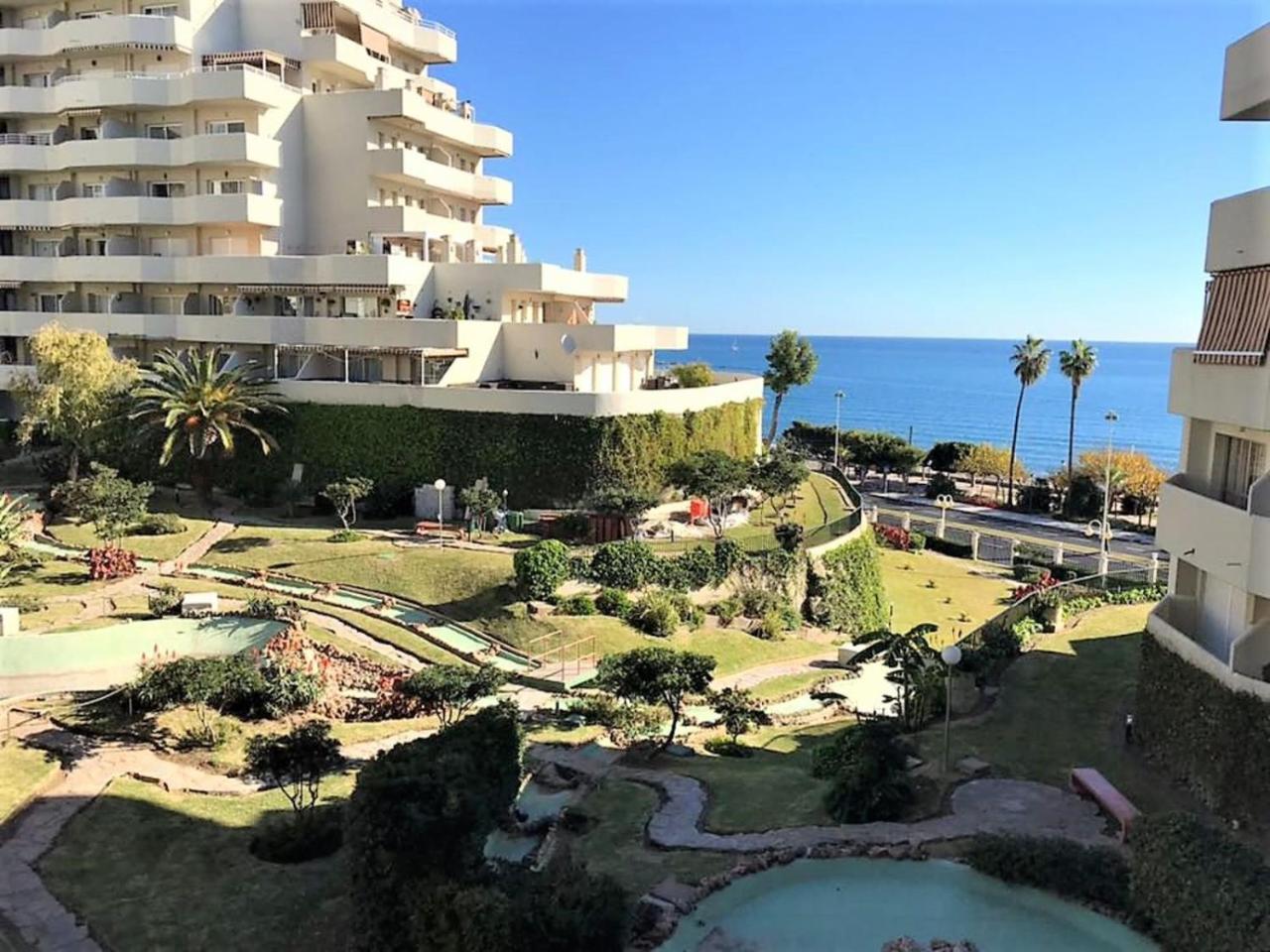 "Vive Benal Beach" Estudios Con Vistas Al Parque Acuatico Benalmádena Exterior foto