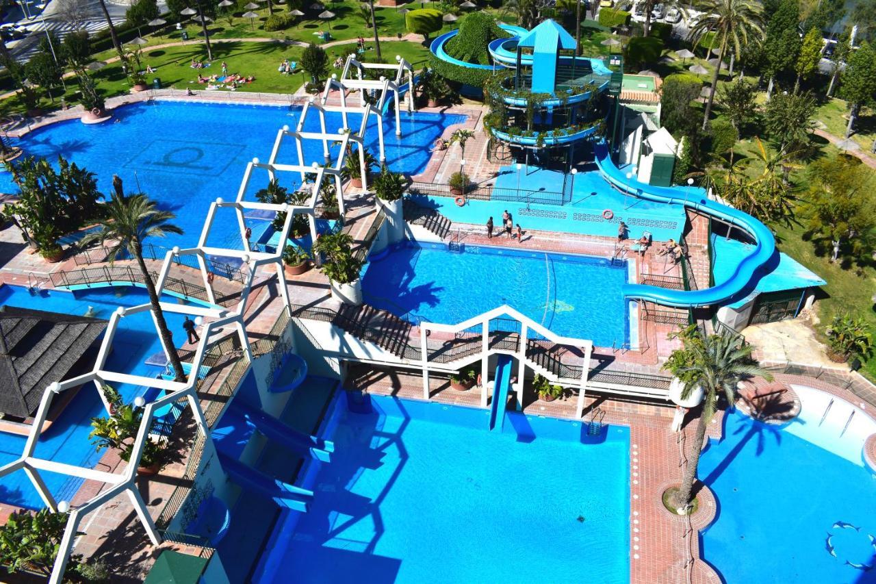 "Vive Benal Beach" Estudios Con Vistas Al Parque Acuatico Benalmádena Exterior foto